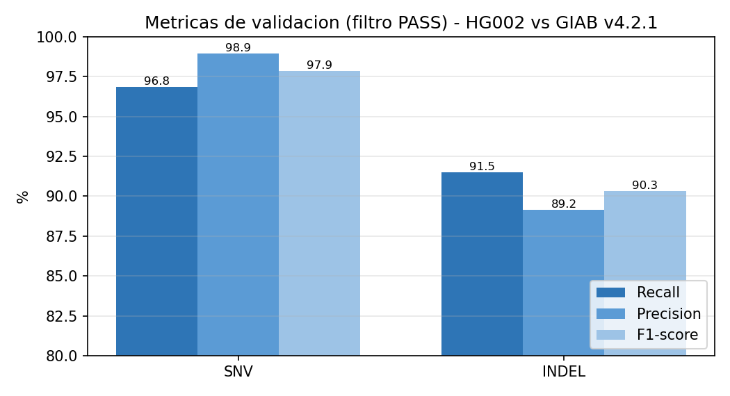 HG002 vs GIAB validation